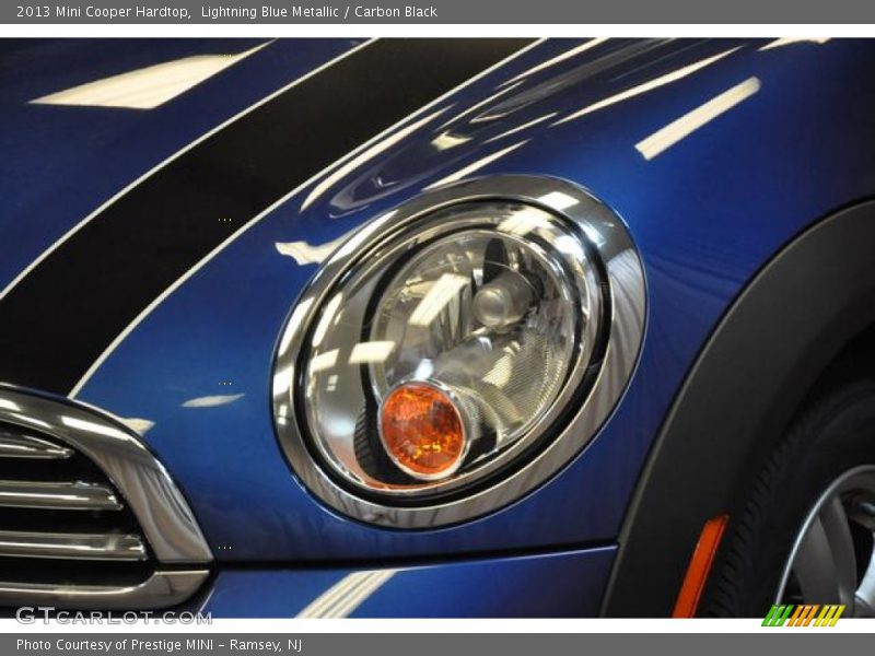 Lightning Blue Metallic / Carbon Black 2013 Mini Cooper Hardtop