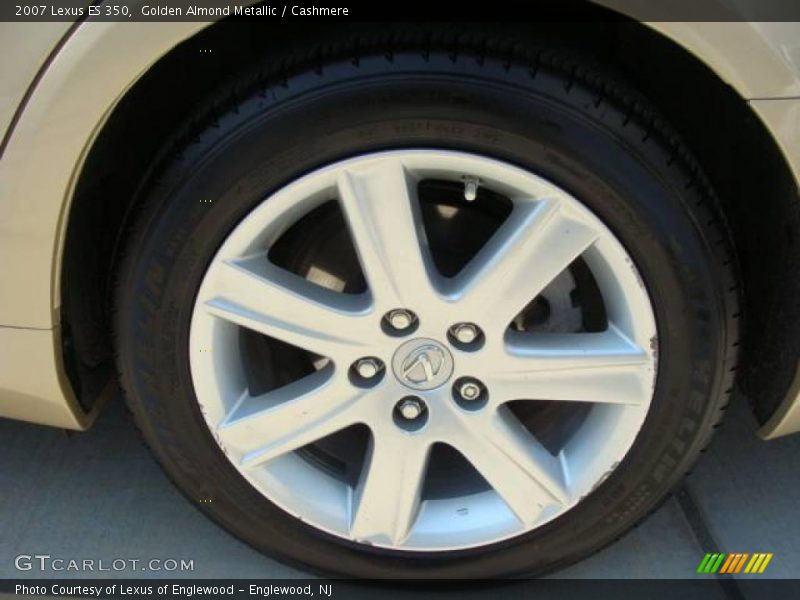 Golden Almond Metallic / Cashmere 2007 Lexus ES 350