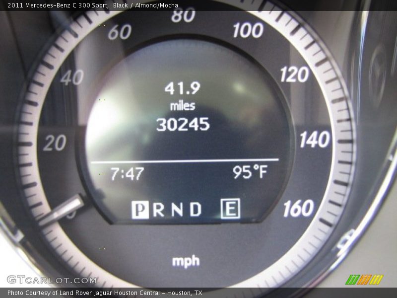 Black / Almond/Mocha 2011 Mercedes-Benz C 300 Sport