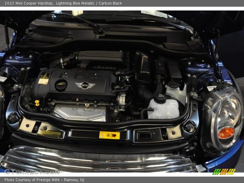 Lightning Blue Metallic / Carbon Black 2013 Mini Cooper Hardtop