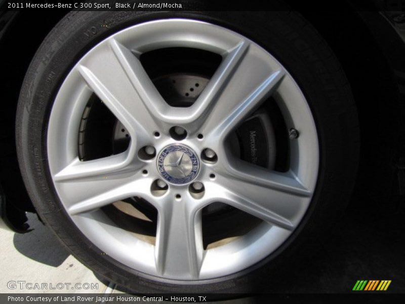 Black / Almond/Mocha 2011 Mercedes-Benz C 300 Sport