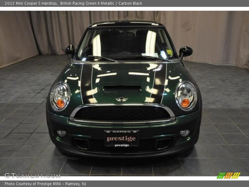 British Racing Green II Metallic / Carbon Black 2013 Mini Cooper S Hardtop