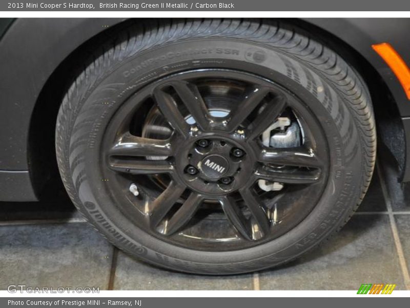 British Racing Green II Metallic / Carbon Black 2013 Mini Cooper S Hardtop