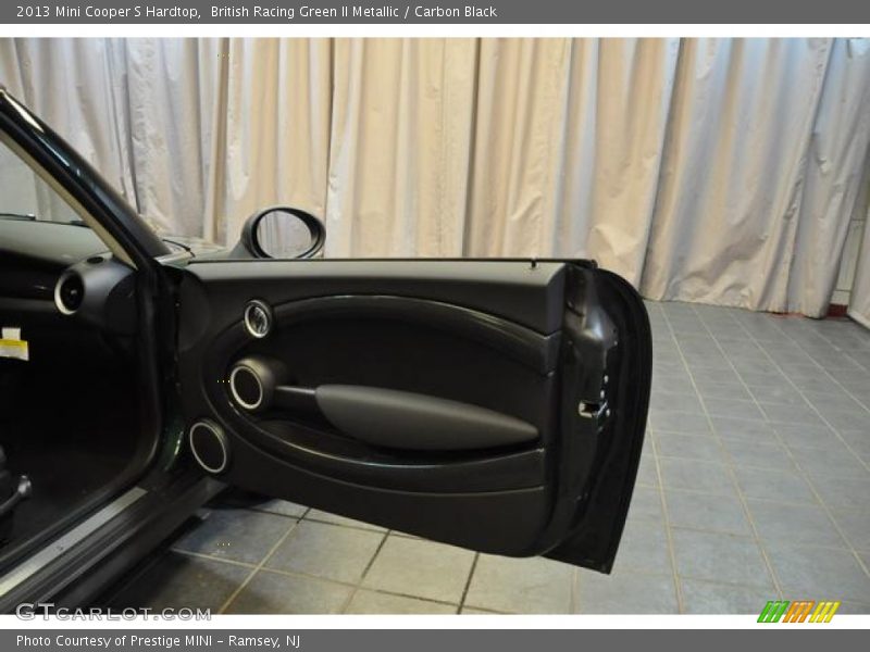 British Racing Green II Metallic / Carbon Black 2013 Mini Cooper S Hardtop