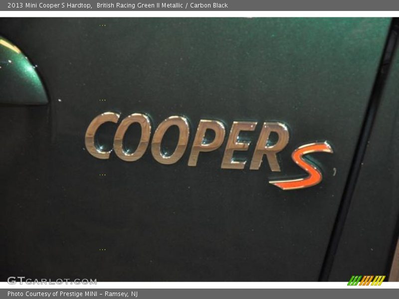 British Racing Green II Metallic / Carbon Black 2013 Mini Cooper S Hardtop