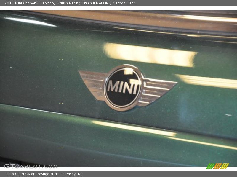 British Racing Green II Metallic / Carbon Black 2013 Mini Cooper S Hardtop