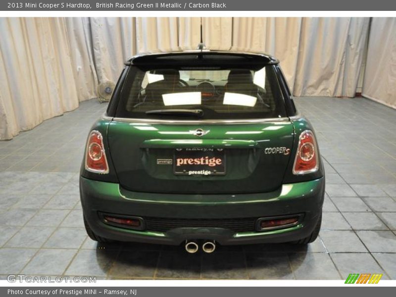 British Racing Green II Metallic / Carbon Black 2013 Mini Cooper S Hardtop