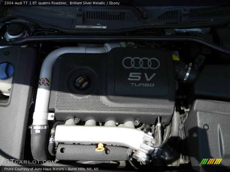  2004 TT 1.8T quattro Roadster Engine - 1.8 Liter Turbocharged DOHC 20V 4 Cylinder