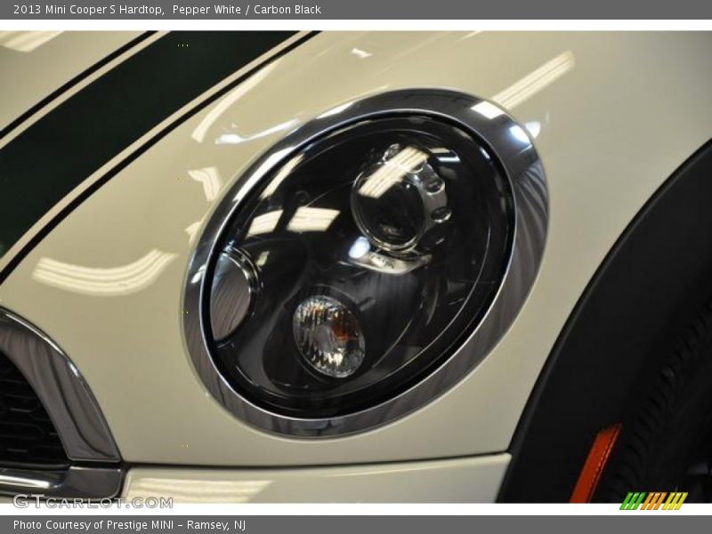 Pepper White / Carbon Black 2013 Mini Cooper S Hardtop