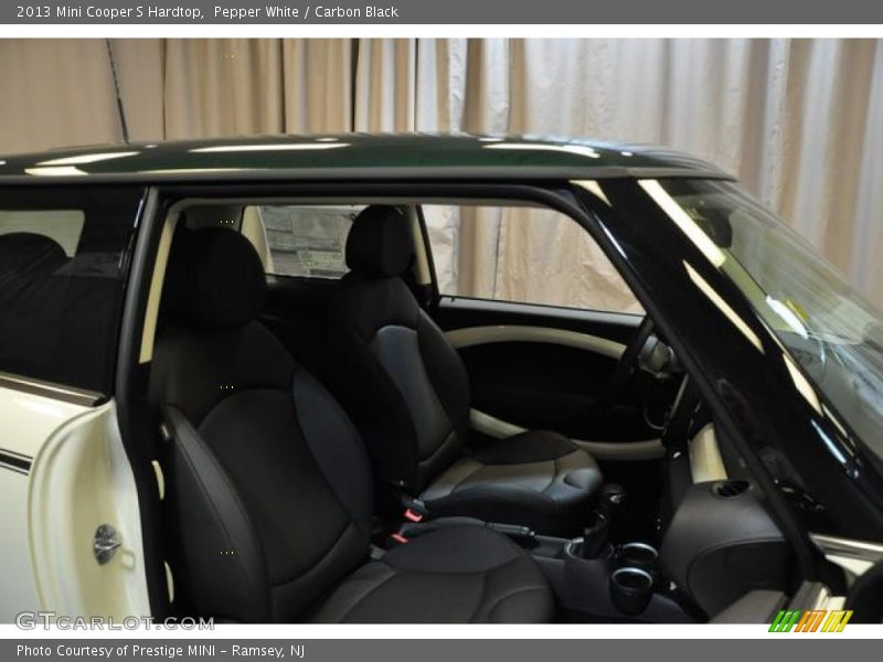 Pepper White / Carbon Black 2013 Mini Cooper S Hardtop