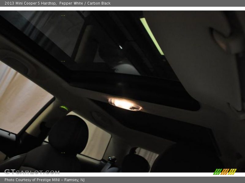 Pepper White / Carbon Black 2013 Mini Cooper S Hardtop