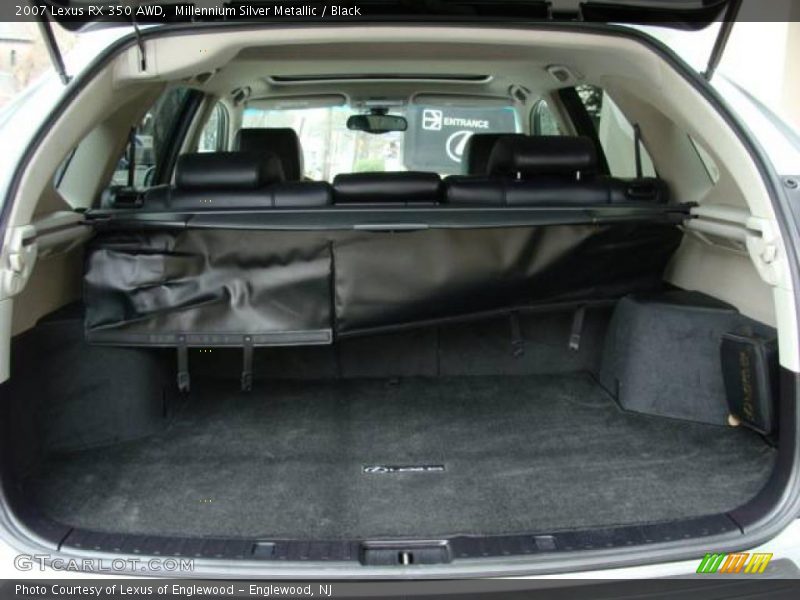 Millennium Silver Metallic / Black 2007 Lexus RX 350 AWD