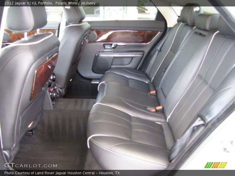Polaris White / Jet/Ivory 2012 Jaguar XJ XJL Portfolio