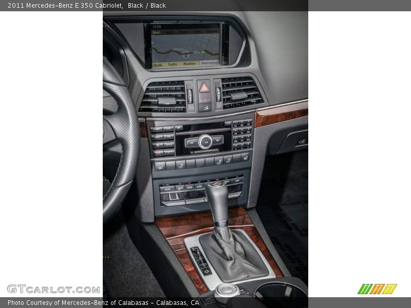 Black / Black 2011 Mercedes-Benz E 350 Cabriolet