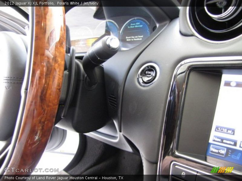 Polaris White / Jet/Ivory 2012 Jaguar XJ XJL Portfolio