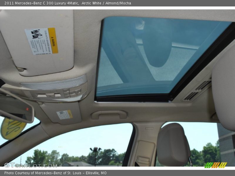 Arctic White / Almond/Mocha 2011 Mercedes-Benz C 300 Luxury 4Matic
