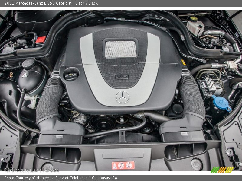 Black / Black 2011 Mercedes-Benz E 350 Cabriolet