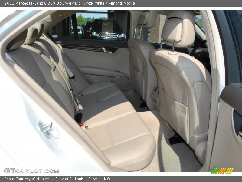 Arctic White / Almond/Mocha 2011 Mercedes-Benz C 300 Luxury 4Matic