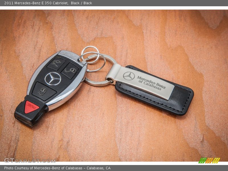 Black / Black 2011 Mercedes-Benz E 350 Cabriolet