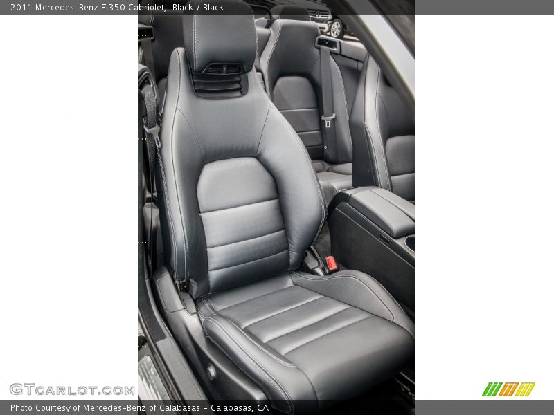 Black / Black 2011 Mercedes-Benz E 350 Cabriolet