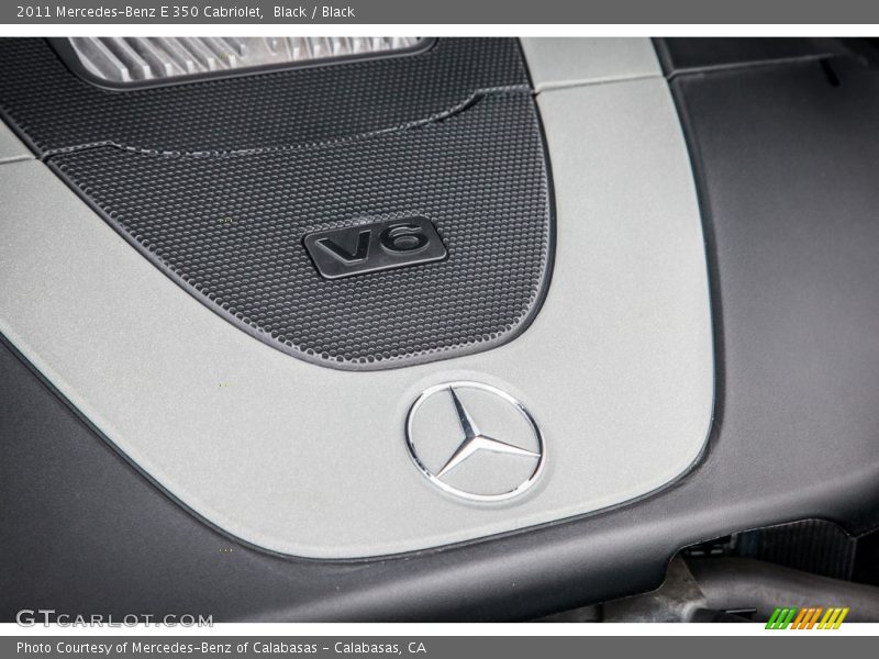 Black / Black 2011 Mercedes-Benz E 350 Cabriolet