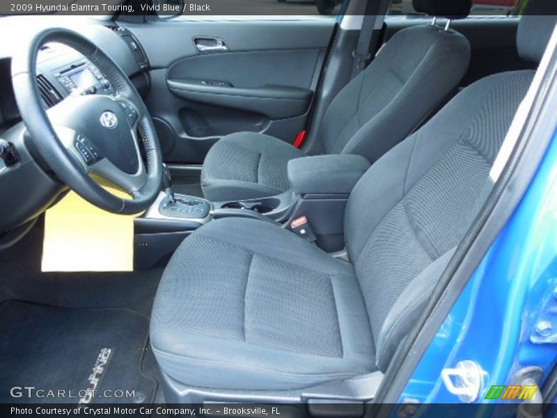 2009 Elantra Touring Black Interior