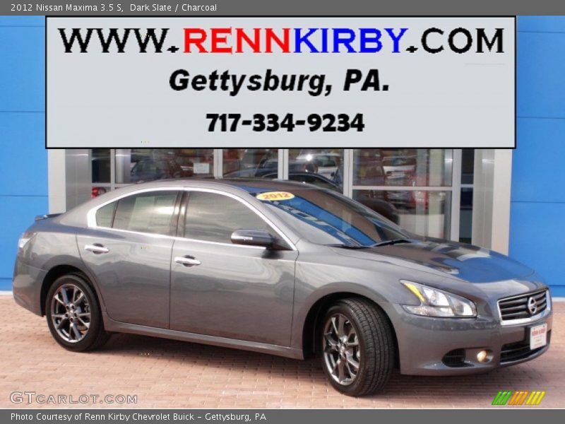 Dark Slate / Charcoal 2012 Nissan Maxima 3.5 S