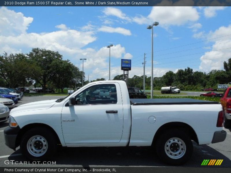 Stone White / Dark Slate/Medium Graystone 2010 Dodge Ram 1500 ST Regular Cab