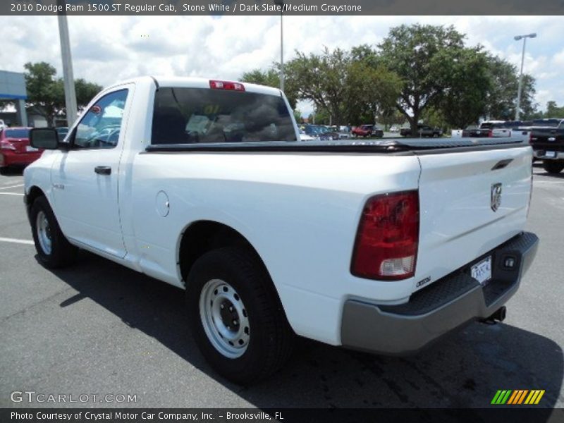 Stone White / Dark Slate/Medium Graystone 2010 Dodge Ram 1500 ST Regular Cab