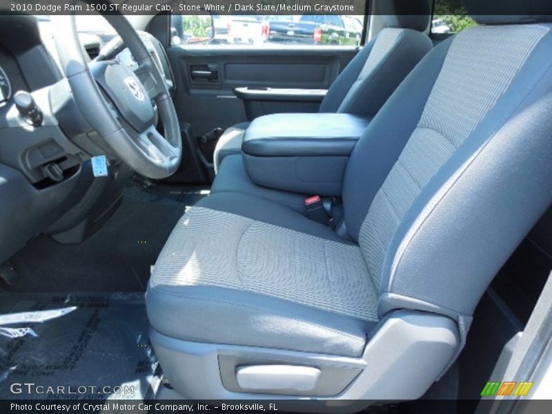Stone White / Dark Slate/Medium Graystone 2010 Dodge Ram 1500 ST Regular Cab