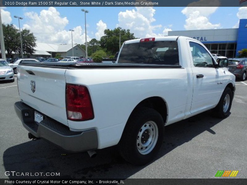 Stone White / Dark Slate/Medium Graystone 2010 Dodge Ram 1500 ST Regular Cab