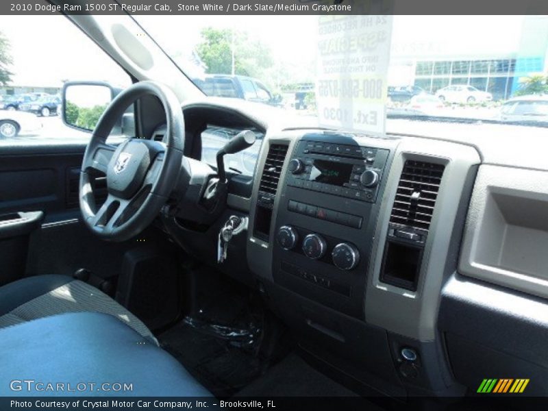 Stone White / Dark Slate/Medium Graystone 2010 Dodge Ram 1500 ST Regular Cab