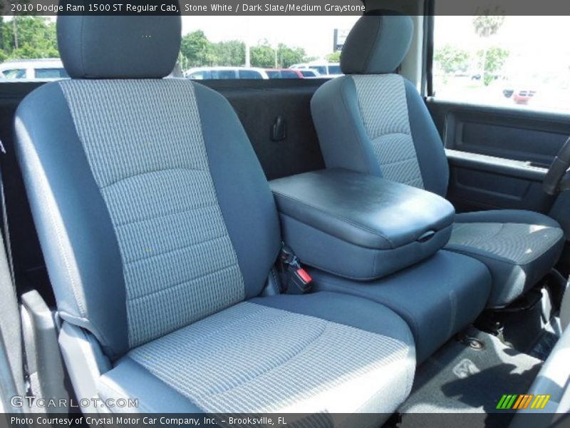 Stone White / Dark Slate/Medium Graystone 2010 Dodge Ram 1500 ST Regular Cab