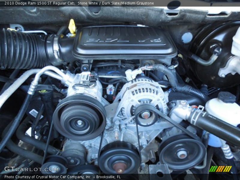 Stone White / Dark Slate/Medium Graystone 2010 Dodge Ram 1500 ST Regular Cab