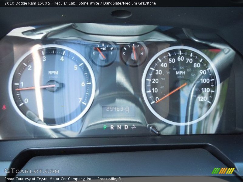 Stone White / Dark Slate/Medium Graystone 2010 Dodge Ram 1500 ST Regular Cab