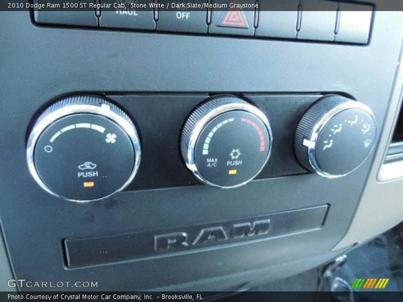 Stone White / Dark Slate/Medium Graystone 2010 Dodge Ram 1500 ST Regular Cab