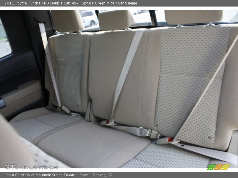 Spruce Green Mica / Sand Beige 2011 Toyota Tundra TRD Double Cab 4x4