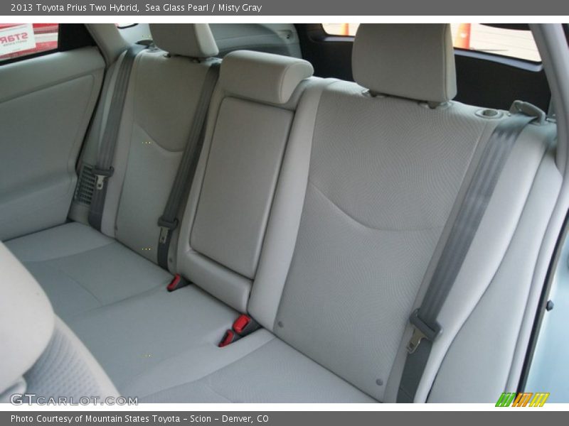 Sea Glass Pearl / Misty Gray 2013 Toyota Prius Two Hybrid