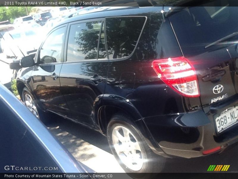 Black / Sand Beige 2011 Toyota RAV4 V6 Limited 4WD