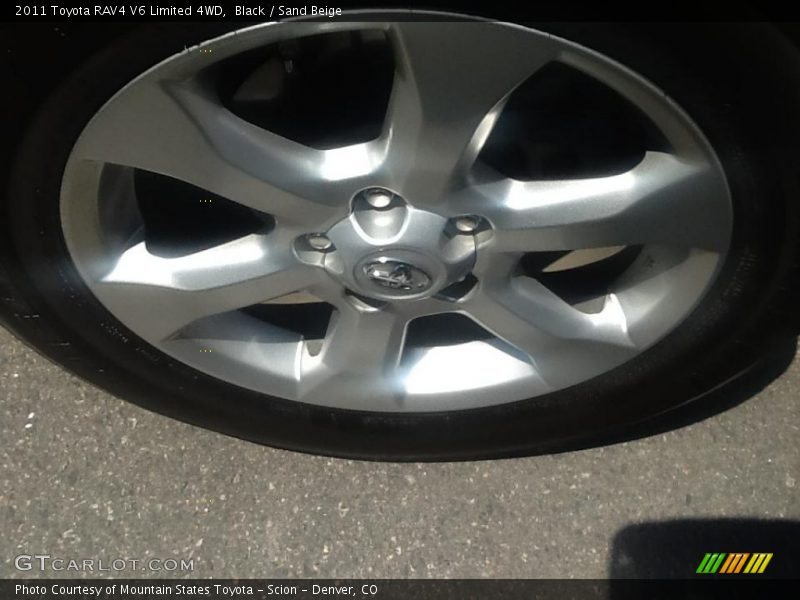 Black / Sand Beige 2011 Toyota RAV4 V6 Limited 4WD
