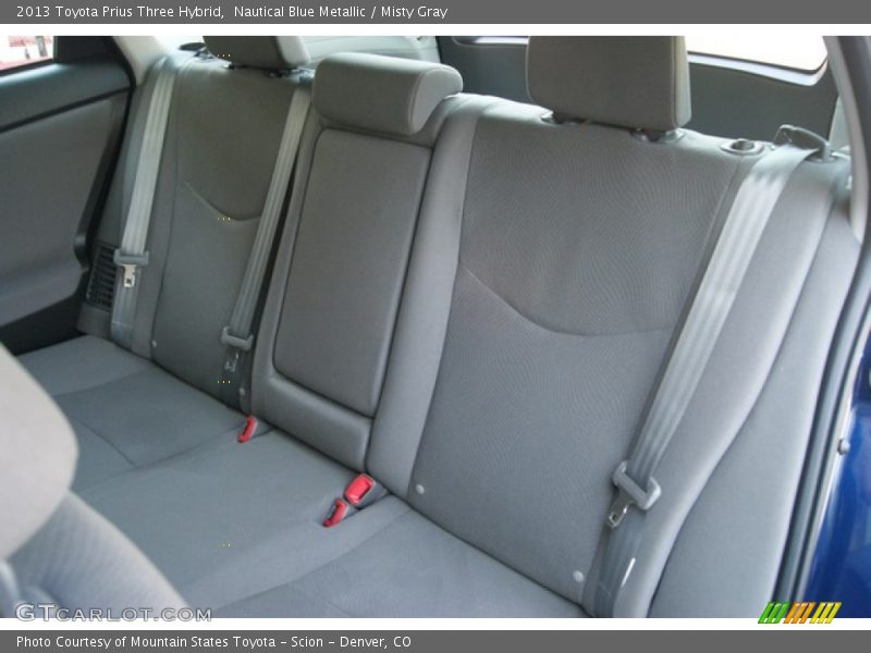 Nautical Blue Metallic / Misty Gray 2013 Toyota Prius Three Hybrid