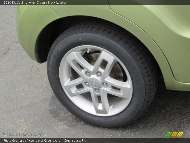 Alien Green / Black Leather 2010 Kia Soul +