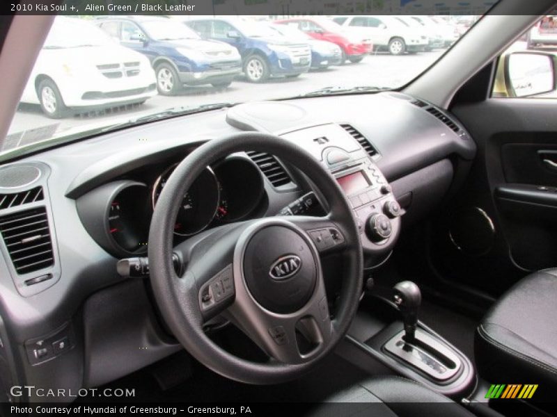 Alien Green / Black Leather 2010 Kia Soul +