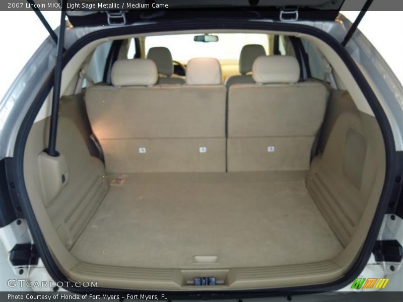 Light Sage Metallic / Medium Camel 2007 Lincoln MKX