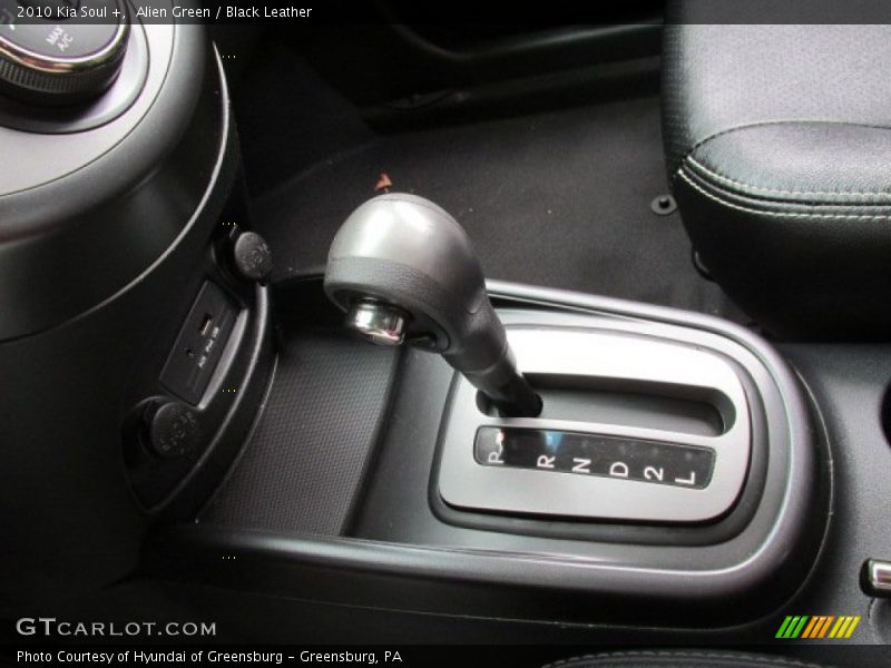 Alien Green / Black Leather 2010 Kia Soul +