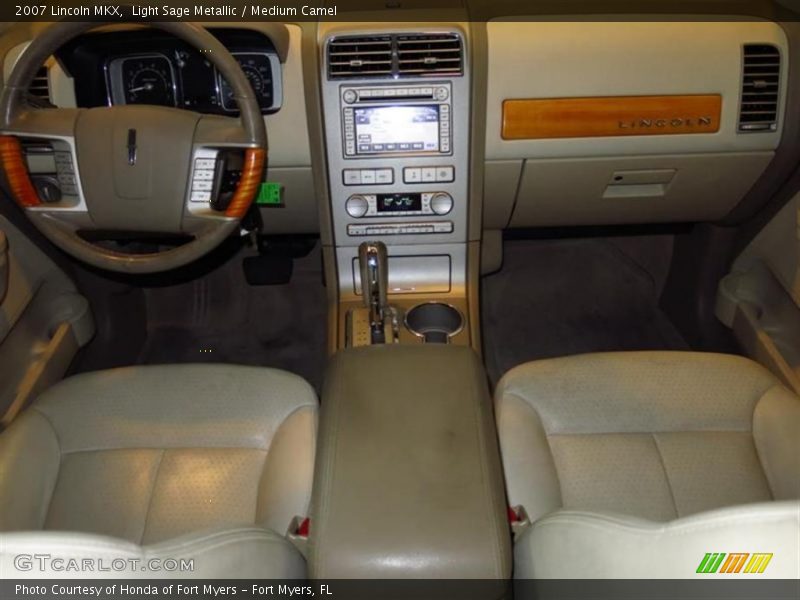 Light Sage Metallic / Medium Camel 2007 Lincoln MKX