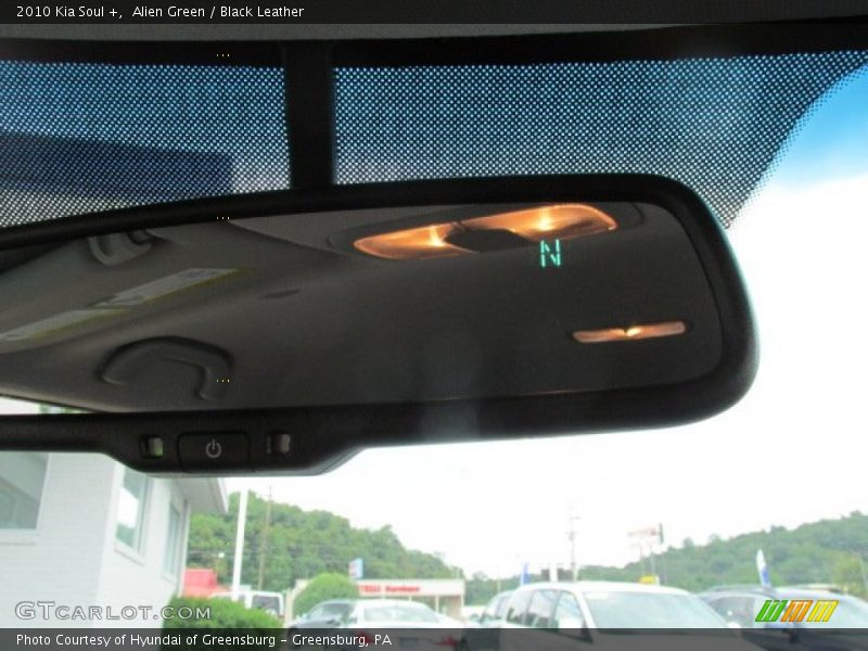 Alien Green / Black Leather 2010 Kia Soul +