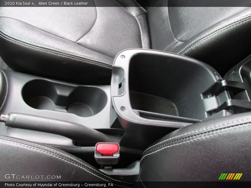 Alien Green / Black Leather 2010 Kia Soul +
