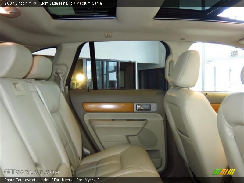 Light Sage Metallic / Medium Camel 2007 Lincoln MKX