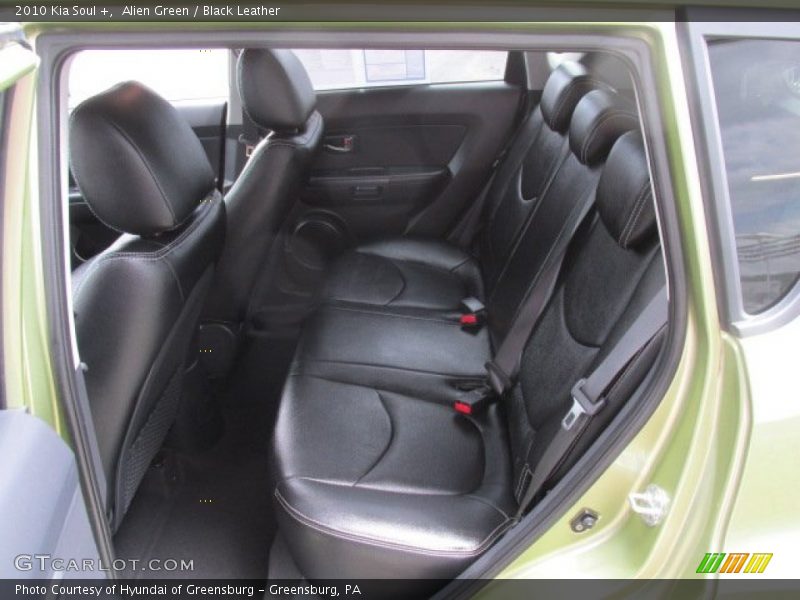 Alien Green / Black Leather 2010 Kia Soul +